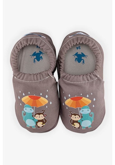 Hopfrög Kids Umbrella Flower Hyper Sıcak Gri Barefoot Akıllı Patik Gri
