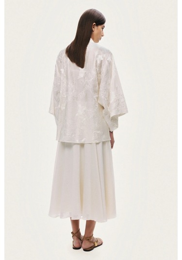 N26yn11149 Nocturne Kimono Ekru