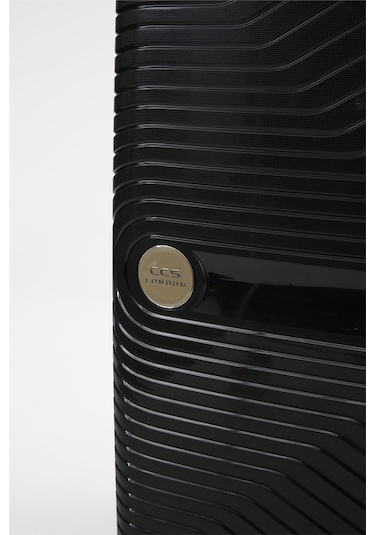 Ççs 5239 Polipropilen Orta Boy Valiz Siyah-bej Siyah - Bej