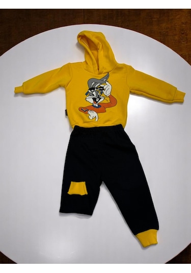 Kapşonlu Takım Renkli