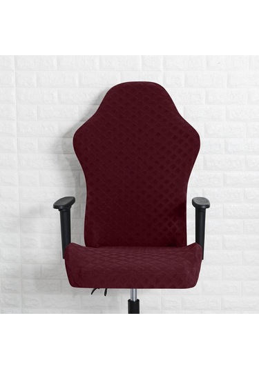 Suntek Magideal Ofis Oyun Koltuğu Örtü Seti Toz Geçirmez Kırmızı