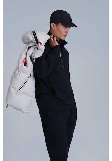 Lufian Erkek Howe Sweatshirt 112030142 Lacivert Lacivert