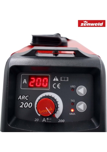 Zenweld Arc 200 Elektrod Kaynak Makinası P200 Maske Hediyeli