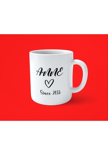 Annelere Özel Baskılı Kupa Bardak