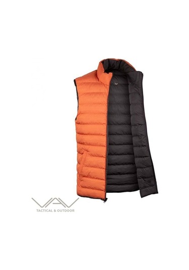 Vav Wesrıt 01 Çift Taraflı Yelek Turuncu-siyah - L Turuncu - Siyah