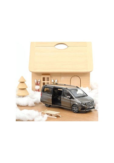 Norev 183873 1/18 Mercedes-benz V-class Amg-line 2018 Indiyum Grey