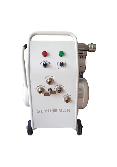 Havalı Petek Temizleme ve Kanal Açma Makinesi 24 Litre Çift Yönlü