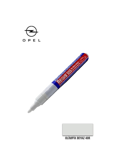 Oto Tam Örtücü Rötüş Kalemleri Opel 40r Olimpik Beyaz Çizik Giderici Oto R.k-11972