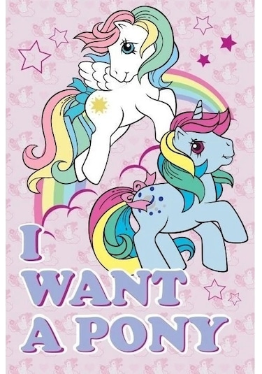 Maxi Poster My Little Pony Retro I Want A Pony