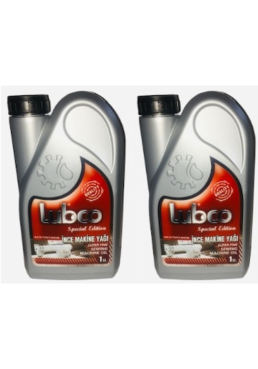 Lubco İnce Makine Yağı 2 x 1 L