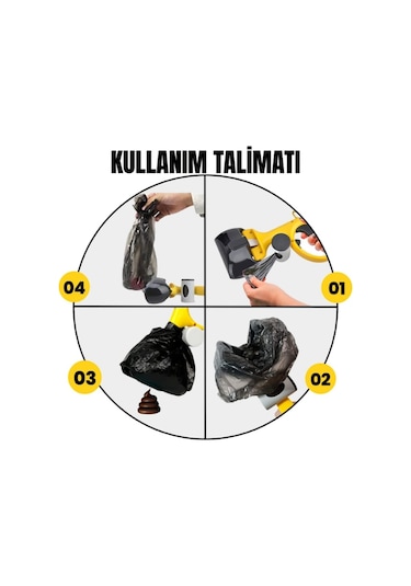Konyax Evcil Hayvan Dışkı Toplama Aparatı