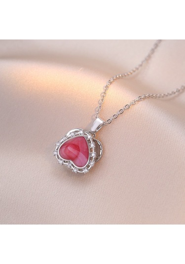 Bayan Kolye: Moda Estetiği Titanyum Çelik Kolye No.244 Çok REnkli