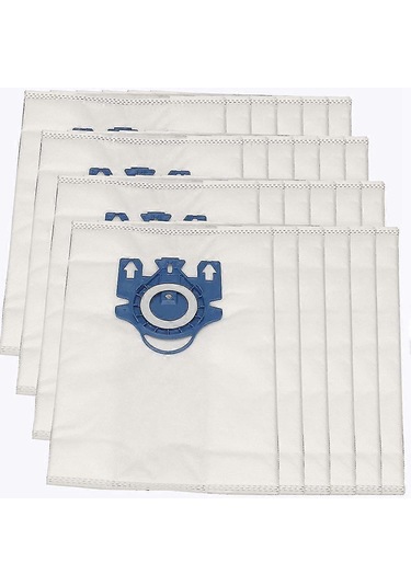 Hangfox Miele Toz Torbaları 16'li Paket - Gn, Classic C1, S Serisi Uyumlu, 3d Filtreli