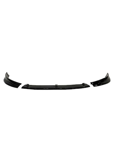 HasAkman Opel Corsa F Race Ön Lip Piano Black 3 Parça 2019 2020 2021