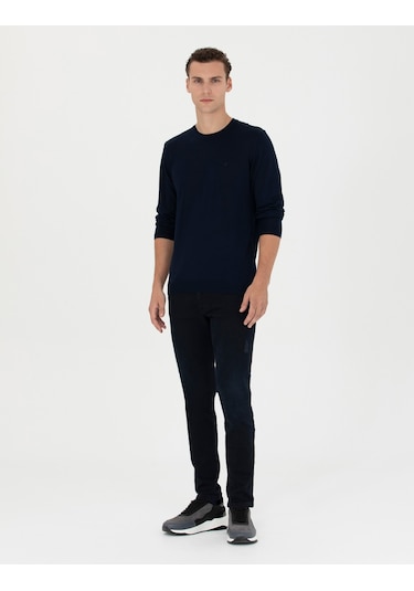 Pierre Cardin Erkek Lacivert Triko Kazak 50270054-vr033 Lacivert