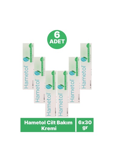 Hametol Cilt Bakım Kremi 6 x 30 G