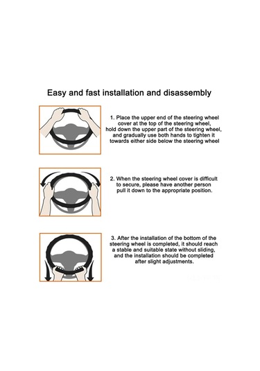 Yifomall 38cm Kuru, Kaymazsız, Dayanıklı Otomobil Direksiyon Kılıfı - Soft Deri Ve Buz Dokusu Malzeme İle Geniş Uyumluluk Kadın Pembe Pembe