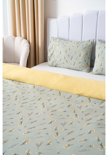 Sabrina Çift Kişilik Nevresim Takımı Pamuklu Çok Renkli