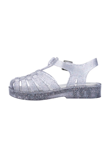 Mini Melissa Kız Çocuk Possession Parıltılı Gümüş Sandalet-14477