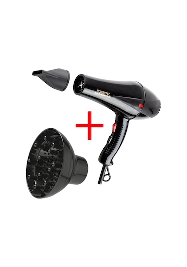 Powertec TR-901 + Vigo Başlık Profesyonel Saç Kurutma Makinesi & Fön Makinesi