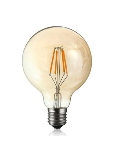 6w Rustik Ampul 2700k Sarı Işık G95