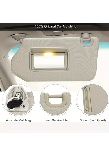 Boatshop1 Araba Güneşlik Sağ Yolcu Koltuğu Gri Nissan Pathfinder Infiniti Qx60 Jx35 2013 2018 Abs