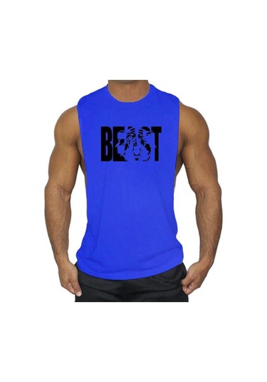 Mavi Spor Giyim Vücut Geliştirme Fitness Erkekler Tank Top Egzersiz Harfler Yelek Kas Stringer Spor Fanila Kolsuz Gömlek Mavi Mavi Spor Giyim Vücut Geliştirme Fitness Erkekler Tank Top Egzersiz Harfler Yelek Kas Stringer Spor Fanila Kolsuz Gömlek Mavi