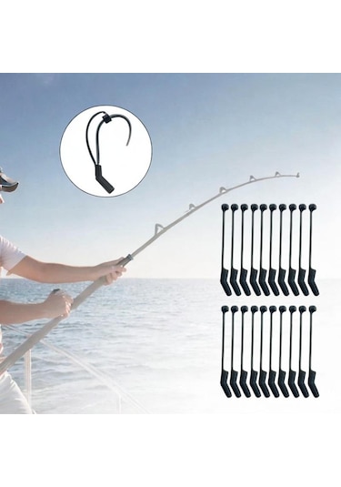 Dolıty 20x Balıkçılık Kancaları Koruyucu Klipsleri 3-cm