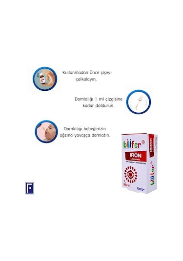 Bilifer Lipozomal Demir Damlası 10 ML