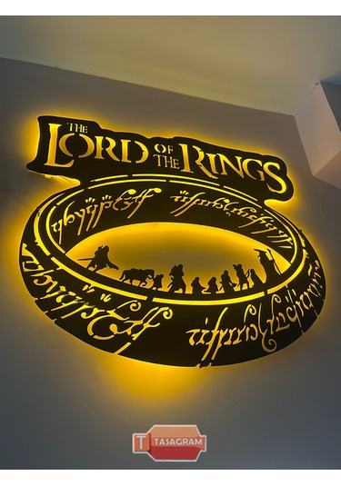 Lord Of The Rings Metal Tablo