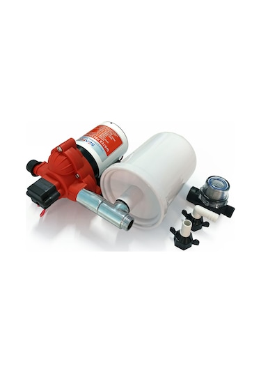 Seaflo 12 Volt 2 Lt Tanklı Otomatik Hidrofor, 11.3lt 3.1bar Tekne, Karavan Hidroforu