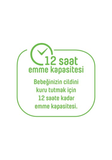 Pure Baby Organik Bambu Özlü Külot Bez 3'lü Paket 5 Numara Junior 120 Adet 3'lü