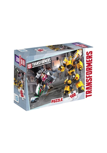 Transformers 100 Parça Kutulu Puzzle.