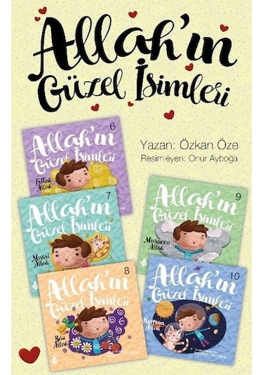 Allah'ın Güzel İsimleri 2.Set-5 Kitap Takım - Özkan Öze - Uğurböceği
