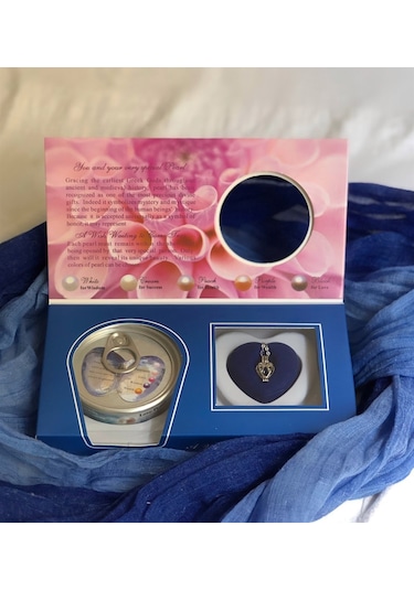 İstiridye İçinde Gerçek İnci Kolye 1260 Altın