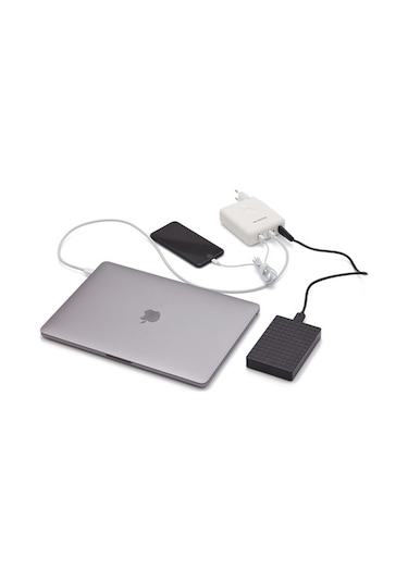 Usb Çoğaltıcı Çoklayıcı Usb-C Şarj Aleti Kılıfı Usb-C 61W-87W