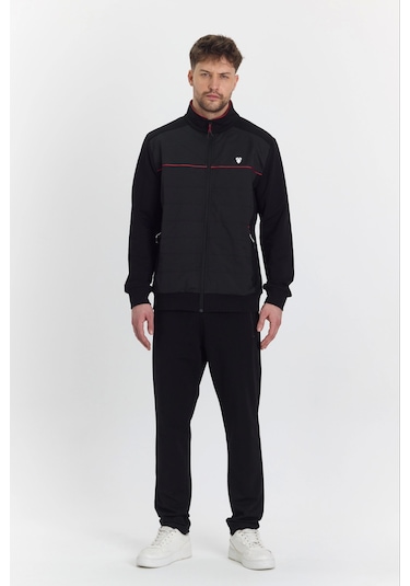 Moon Wear Fm 5727 Erkek Eşofman Takımı Siyah
