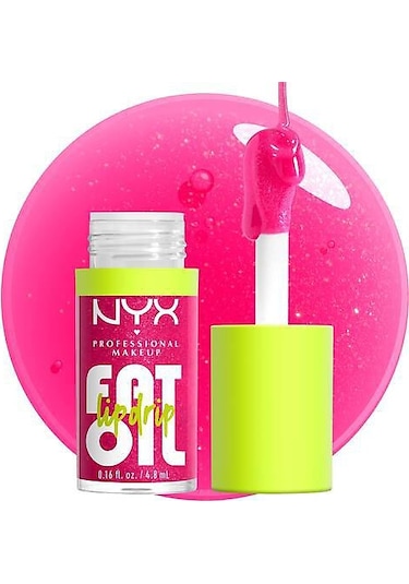 NYX Professional Makeup Fat Oil Lip Parlatıcı Dudak Yağı 03