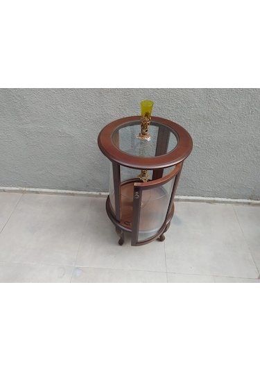 Bengimobilya Gümüşlük Yuvarlak Model 120 Cm Parlak Ceviz Kayın Lükens Aslan Ay (482399037) Bengimobilya Gümüşlük Yuvarlak Model 120 Cm Parlak Ceviz Kayın Lükens Aslan Ay (482399037)