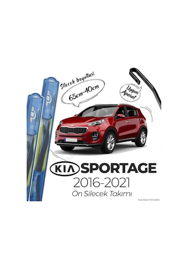 Kia Sportage Ön Silecek Takımı 2016-2020 Rbw Hibrit