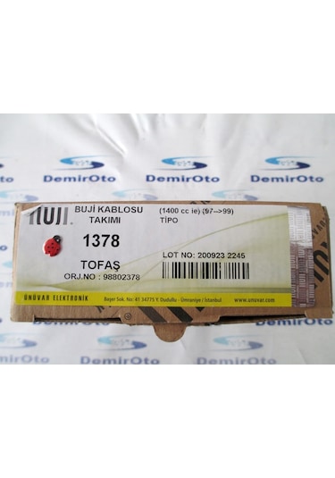 98802378 Buji Kablosu 1,4 İe Tipo UNUVAR