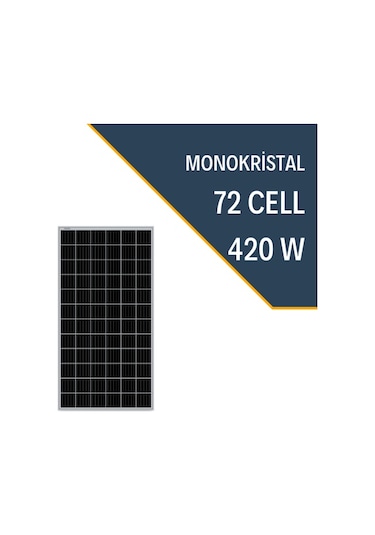 430w Monokristal Güneş Paneli