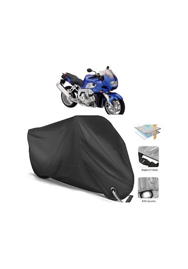 Bmw K 1200 R Motosiklet Branda (Bağlantı, Kilit Uyumlu)-Siyah (457217831)