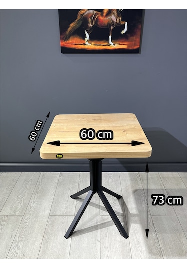 Mercan Safir 2 Kişilik Kare Mutfak Yemek Masası Takımı 2+1 Keten Gri 60 Cm Safir Gri 2'li