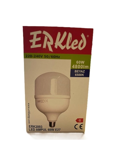Erkled Torch E-27 Ampül Beyaz 60 W