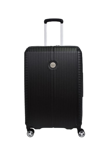 Pierre Cardin Lüx Siyah Unisex Orta Boy Valiz 04pc6500-02 001