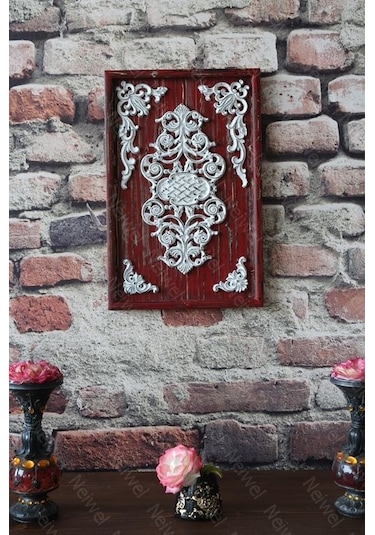 Neiwel Vintage Des Eskitme Beyaz Tablo