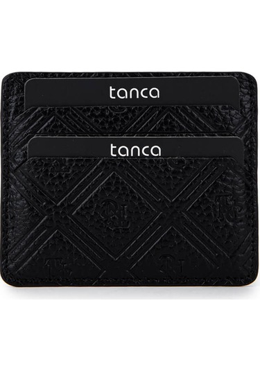 Tamer Tanca Erkek Hakiki Deri Siyah Kartlık 1155 106 Erk Krtlk Sk25-26 Sıyah Fltr Bsk Siyah