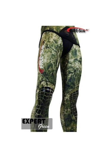 Free-Sub Expert Green Comfort 5Mm Serbest Dalış Elbisesi - (173440103) Çok Renkli