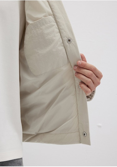 Mavi - Bej Şişme Mont 0110599-70144 Bej